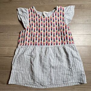 Savanna Jane Embroidered Bohemian Top Size Small